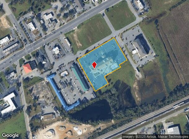 1805 W Hill Ave, Valdosta, GA Parcel Map
