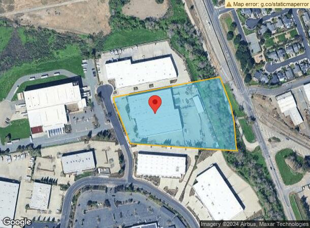  2500 Dean Lesher Dr, Concord, CA Parcel Map