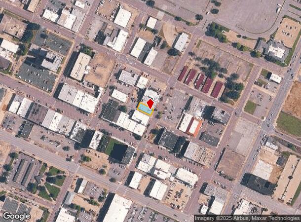  213 N 3Rd St, Muskogee, OK Parcel Map