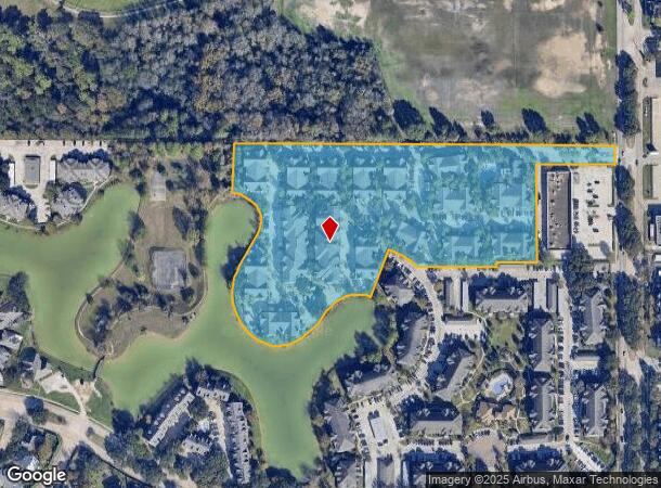  1895 Barker Cypress Rd, Houston, TX Parcel Map