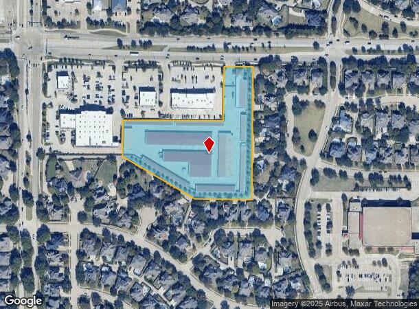 1251 W Exchange Pkwy, Allen, TX Parcel Map