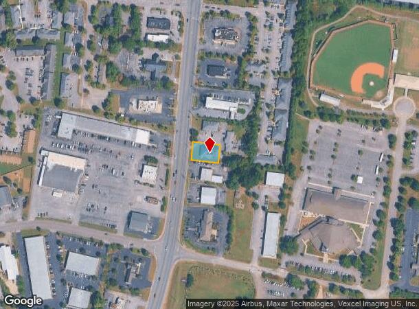  1806 Memorial Blvd, Murfreesboro, TN Parcel Map