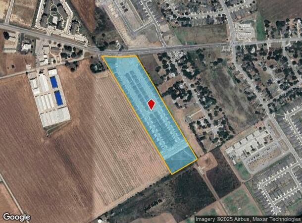1712 W Emily Way, Lockhart, TX Parcel Map