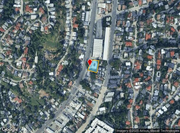  2140 Hyperion Ave, Los Angeles, CA Parcel Map