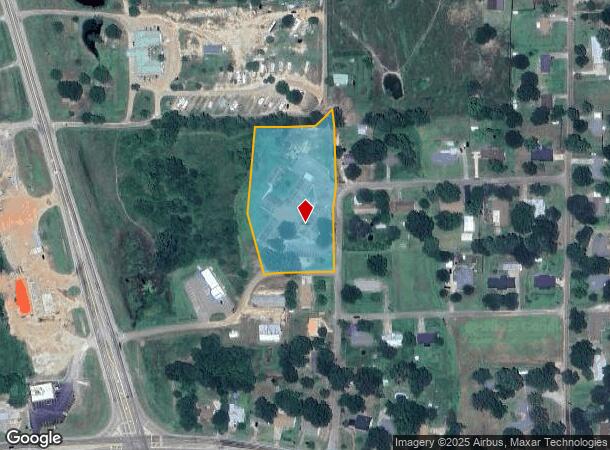  205 Giles St, Omaha, TX Parcel Map