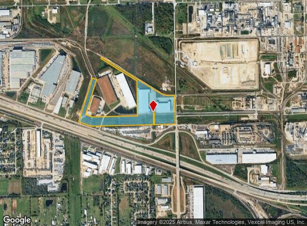 850 Sens Rd, La Porte, TX Parcel Map