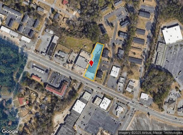  3677 Mercer University Dr, Macon, GA Parcel Map