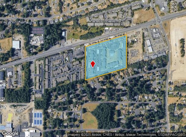 9111 Martin Way E, Olympia, WA Parcel Map