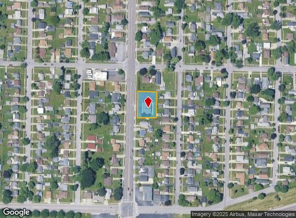  1317 Harlem Rd, Buffalo, NY Parcel Map