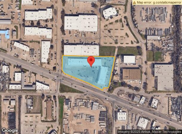  2051 W Northwest Hwy, Dallas, TX Parcel Map