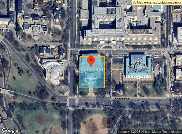  2215 Constitution Ave Nw, Washington, DC Parcel Map