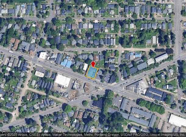 6839 N Fessenden St, Portland, OR Parcel Map
