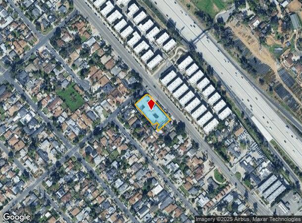  13266 Foothill Blvd, Sylmar, CA Parcel Map