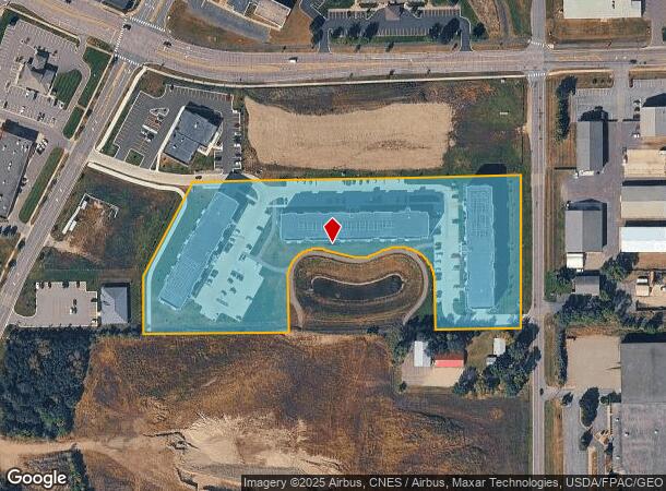  1255 Edmonson Ave Ne, Monticello, MN Parcel Map