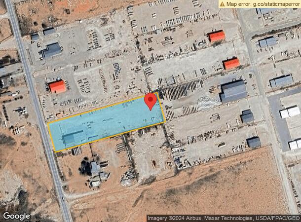  3610 Elkins Rd, Midland, TX Parcel Map