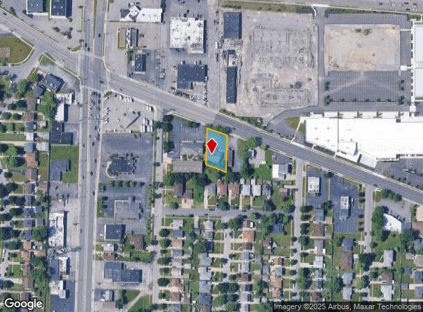  2122 Eggert Rd, Buffalo, NY Parcel Map