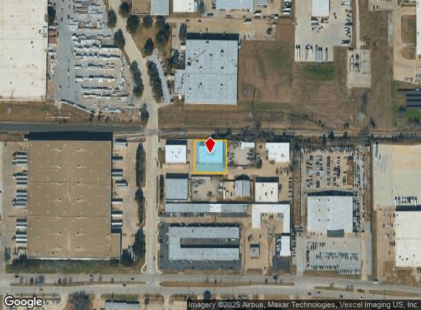  3205 Bishop Dr, Arlington, TX Parcel Map