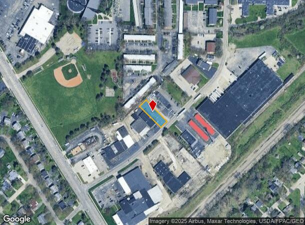  2214 Tedrow Rd, Toledo, OH Parcel Map