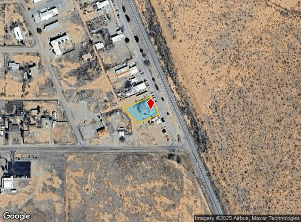  105 N Frontage Rd, Pearce, AZ Parcel Map