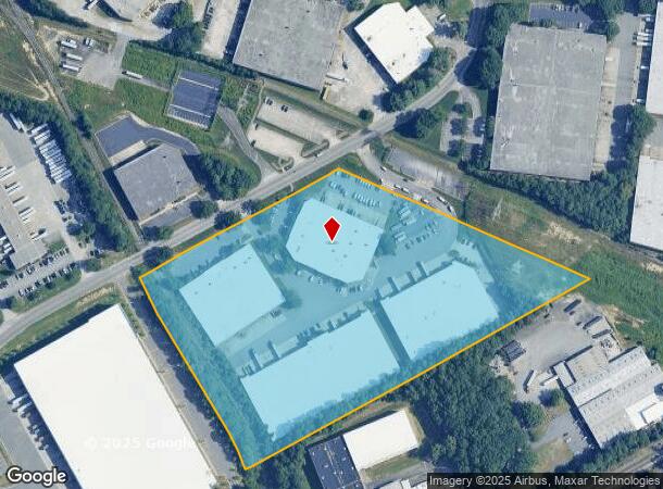 6356 Corley Rd, Peachtree Corners, GA Parcel Map