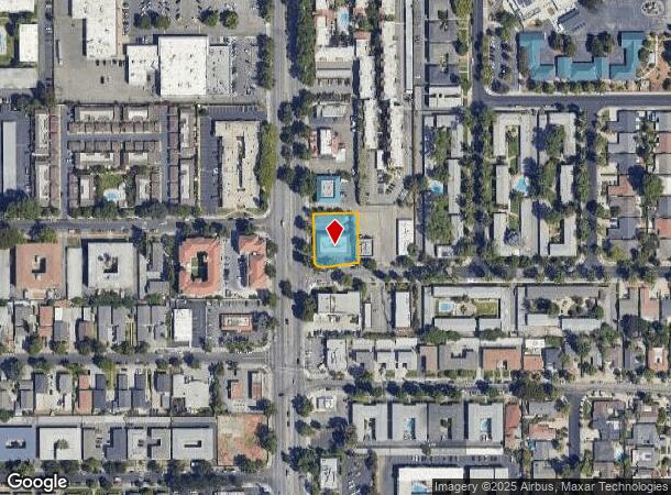  1390 S Winchester Blvd, San Jose, CA Parcel Map