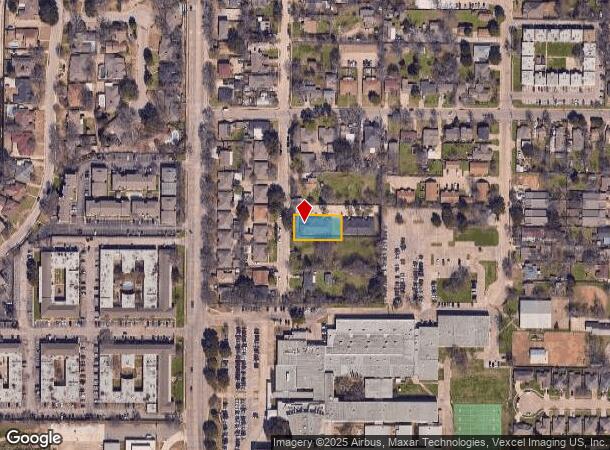 1118 Brady Dr, Irving, TX Parcel Map