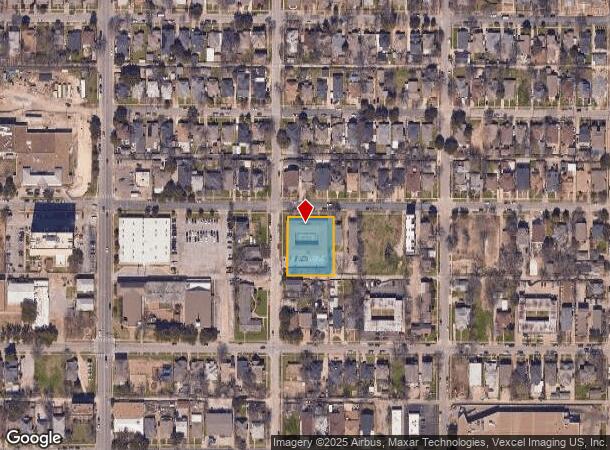  730 W 9Th St, Dallas, TX Parcel Map