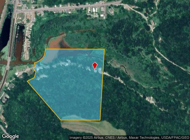 251 Hillside Dr, Eastman, WI Parcel Map