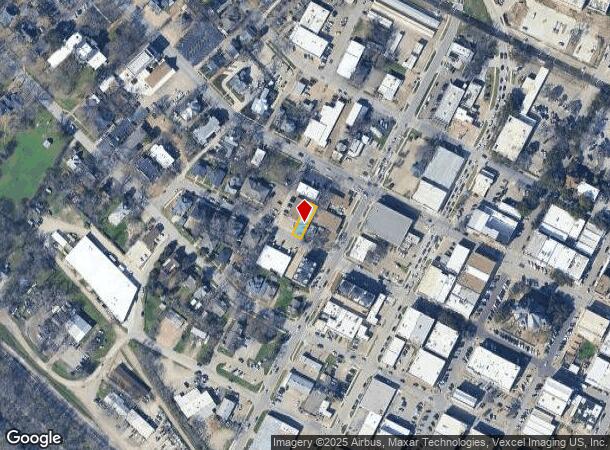  404 W Franklin St, Waxahachie, TX Parcel Map