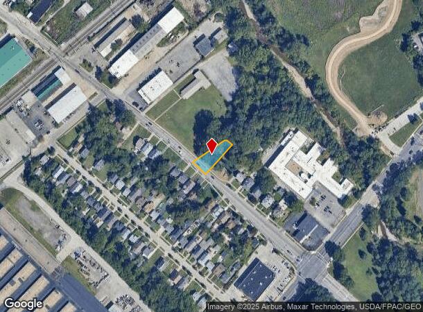 1523 Dille Rd, Euclid, OH Parcel Map