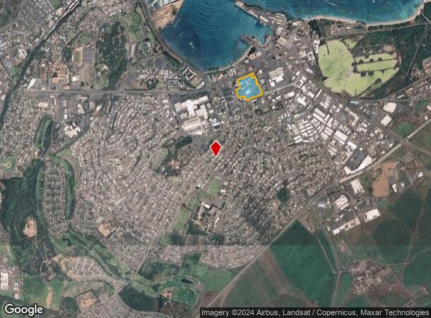  47 W Kaahumanu Ave, Kahului, HI Parcel Map