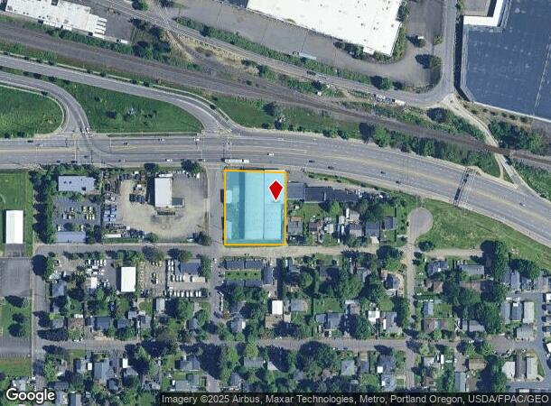  8900 Ne Lombard St, Portland, OR Parcel Map