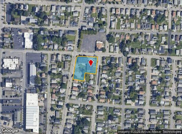 114 Harcourt Ave, Pawtucket, RI Parcel Map