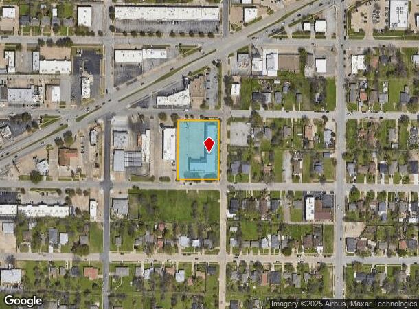  5801 Curzon Ave, Fort Worth, TX Parcel Map