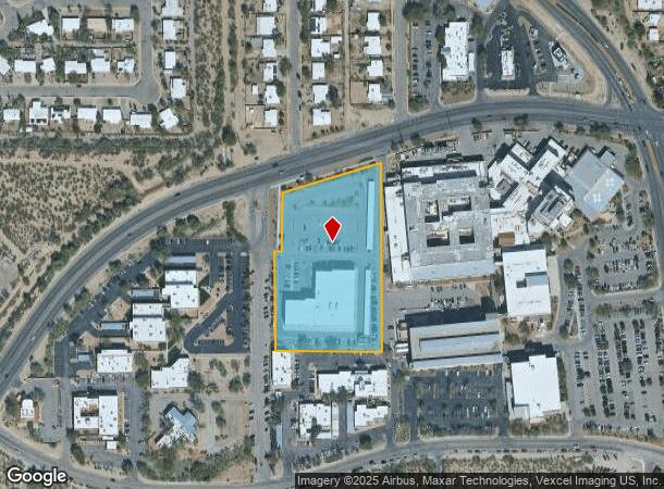  1701 W Saint Marys Rd, Tucson, AZ Parcel Map