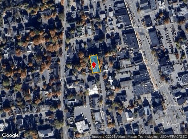  10 Cumberland St, Brunswick, ME Parcel Map