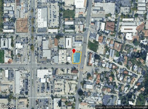  1327 S Glendale Ave, Glendale, CA Parcel Map