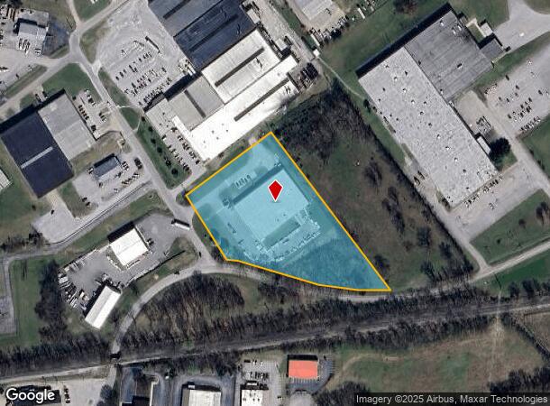  100 Graham Ave, Bowling Green, KY Parcel Map