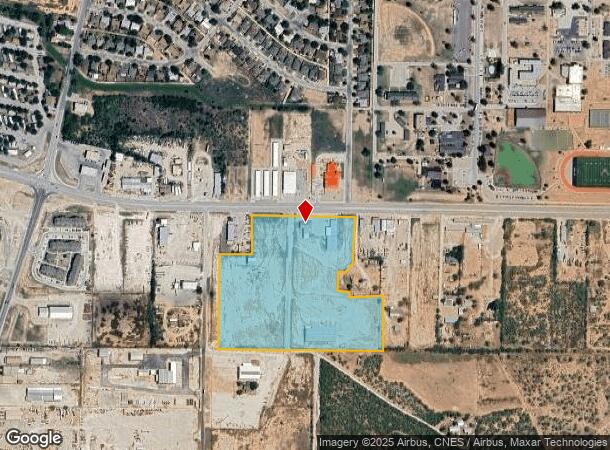  4103 S Chadbourne St, San Angelo, TX Parcel Map