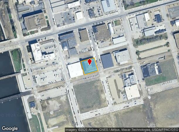  130 E 3Rd St, Des Moines, IA Parcel Map