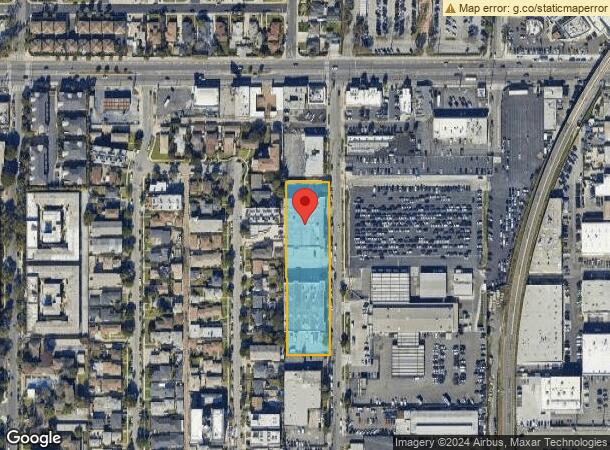  8701 Bellanca Ave, Los Angeles, CA Parcel Map