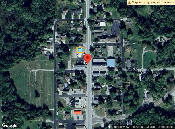  401 Michigan Rd, Burlington, IN Parcel Map