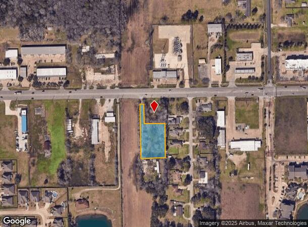  6706 Broadway St, Pearland, TX Parcel Map