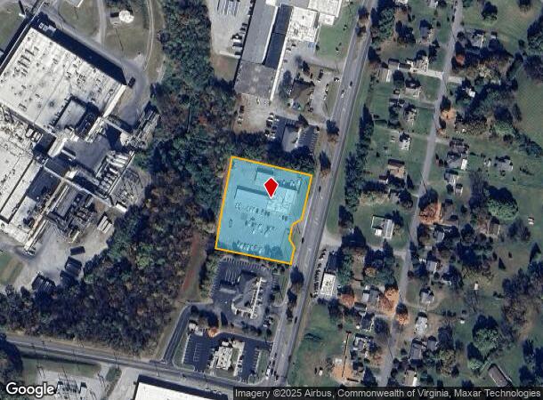  1201 Electric Rd, Salem, VA Parcel Map
