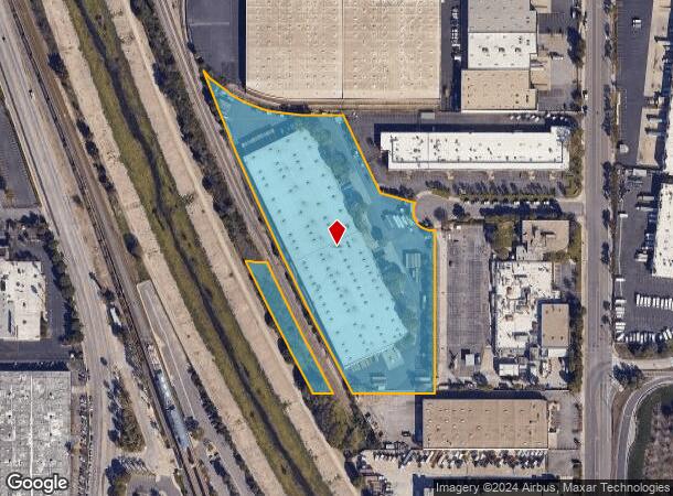  2910 E Pacific Commerce Dr, Compton, CA Parcel Map