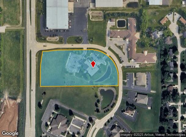 740 Deerwood Ave, Neenah, WI Parcel Map
