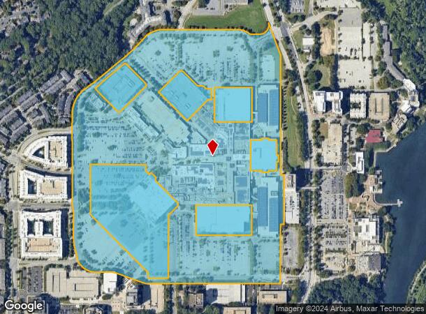  10300 Little Patuxent Pky, Columbia, MD Parcel Map