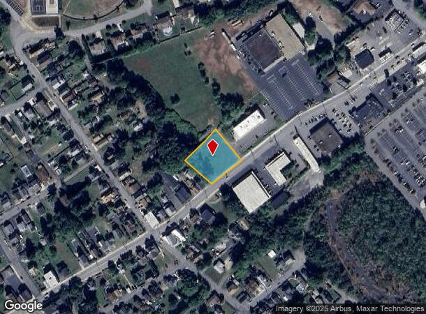  1327 N Main Ave, Scranton, PA Parcel Map
