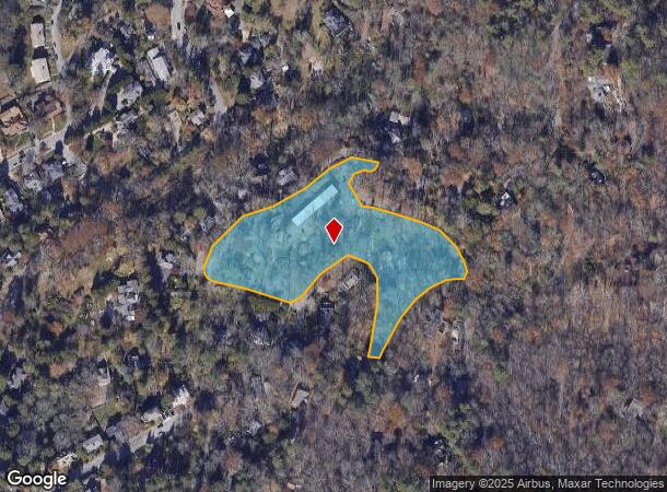  25 Howland Rd, Asheville, NC Parcel Map