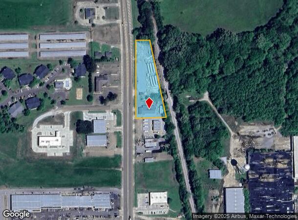  5468 Highway 51 N, Senatobia, MS Parcel Map